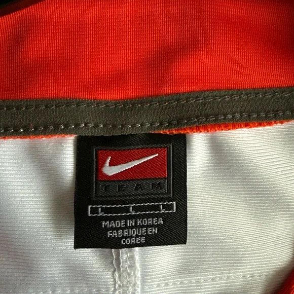 Nike Oklahoma State Orange and White Jersey